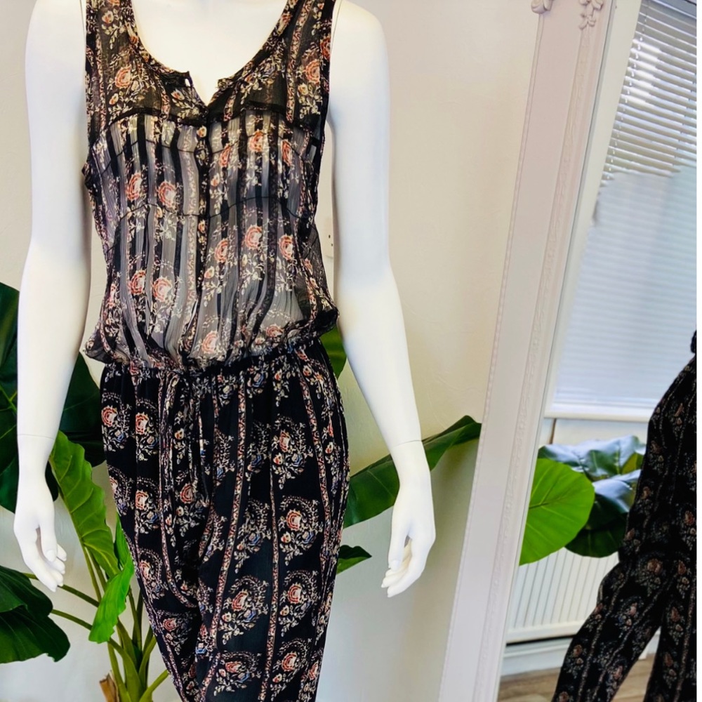 Isabel Marant Etoile Silk Floral Jumpsuit, size 36 or S/M - Picture 2 of 5
